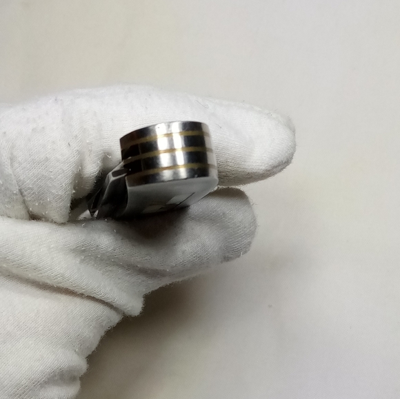 Steel Warrior 2 Blade 440 Stainless Mother of Pearl Inlay Folding Pocket Knife - Picture 3 of 15